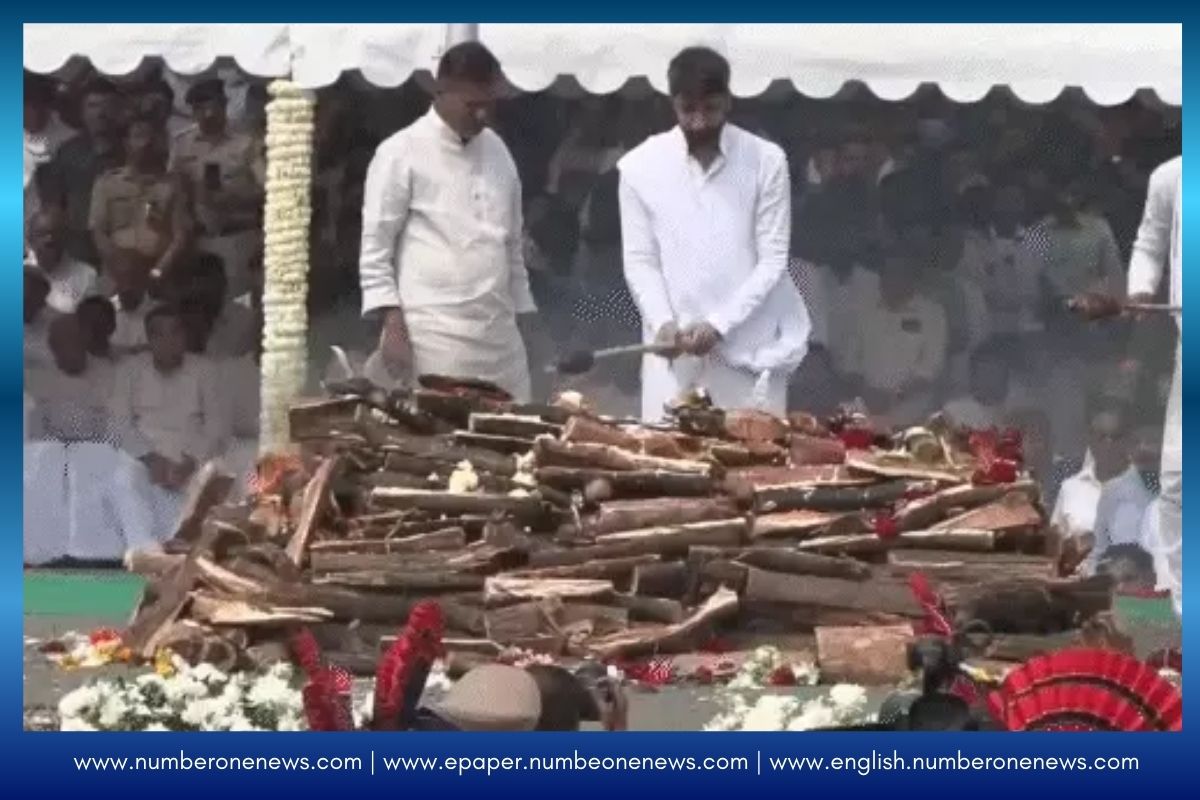 Last rites of Ajit Pawar held in Baramati; thousands bid emotional farewell